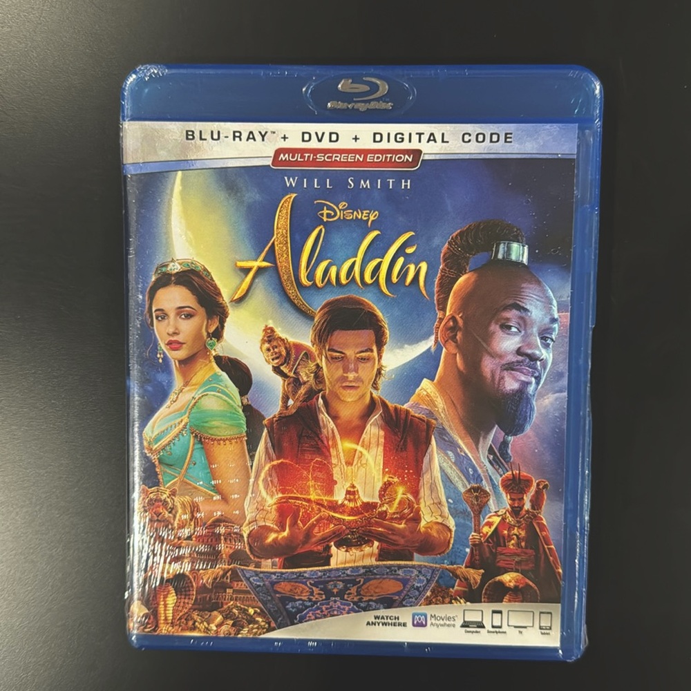 NEW: Aladdin (2019) - Blu-ray & DVD Combo Set